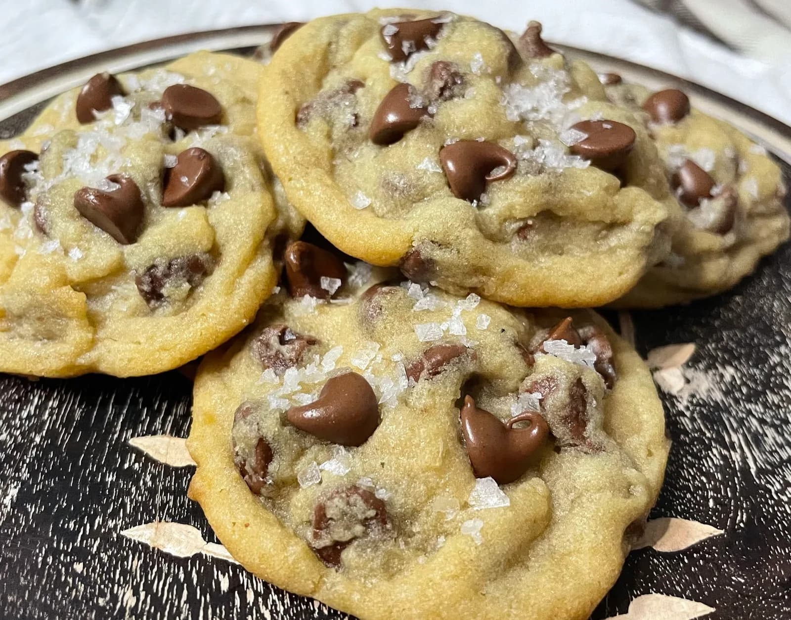Chocolate Chip Sea Salt Cookies